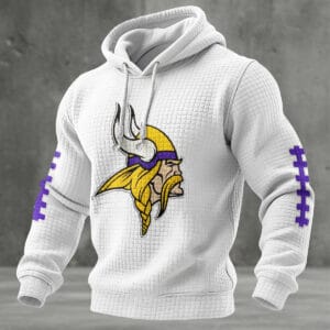 Minnesota Vikings Personalized Waffle Hoodie AMCCLG002226