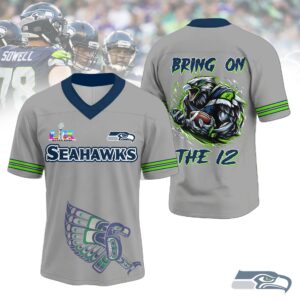 Seattle Seahawks x Super Bowl 2026 Limited Edition Personalized T-Shirt AMCCLG003005