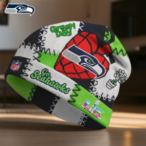 Seattle Seahawks x Super Bowl 2026 Limited Edition Personalized Knitted Hat AMCACS000657