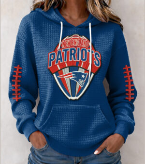New England Patriots x Super Bowl 2026 Limited Edition Personalized Waffle Hoodie AMCCLG003013