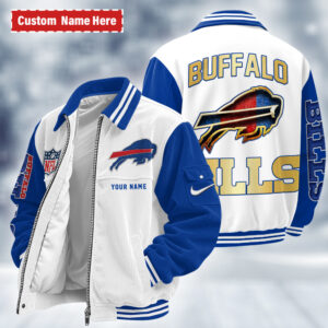 Buffalo Bills Personalized Corduroy Bomber Jacket AMCCLG002563