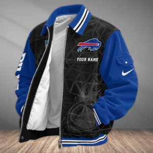 Buffalo Bills Personalized Corduroy Bomber Jacket AMCCLG002552