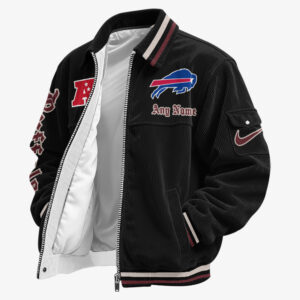 Buffalo Bills Personalized Corduroy Bomber Jacket AMCCLG002553