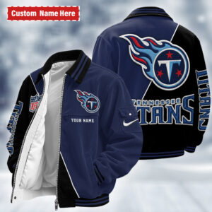 Tennessee Titans Personalized Corduroy Bomber Jacket AMCCLG002813