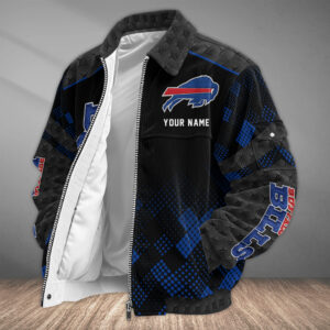 Buffalo Bills Personalized Corduroy Bomber Jacket AMCCLG002558