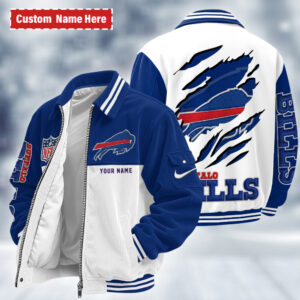 Buffalo Bills Personalized Corduroy Bomber Jacket AMCCLG002831