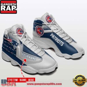 New England Patriots x Super Bowl 2026 Limited Edition Personalized Air Jordan 13 AMCSHOES000194