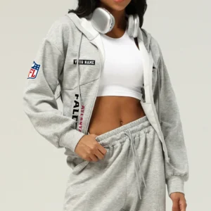 Atlanta Falcons Football Team Logo Athletic Tracksuit Hoodie Customized AMCCLG003013