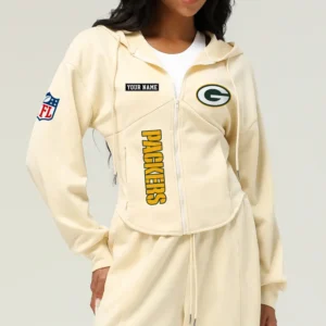 Green Bay Packers Football Team Logo Athletic Tracksuit Hoodie Customized AMCCLG003033
