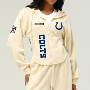 Indianapolis Colts Football Team Logo Athletic Tracksuit Hoodie Customized AMCCLG003037