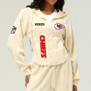 Kansas City Chiefs Football Team Logo Athletic Tracksuit Hoodie Customized AMCCLG003041