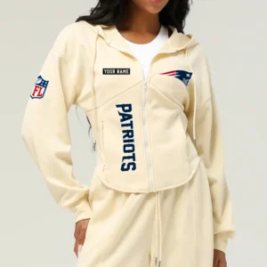 New England Patriots Football Team Logo Athletic Tracksuit Hoodie Customized AMCCLG003053