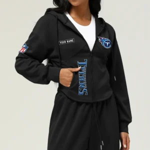 Tennessee Titans Football Team Logo Athletic Tracksuit Hoodie Customized AMCCLG003071