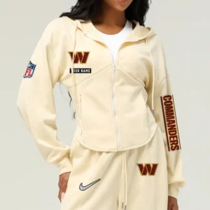 Washington Commanders Football Team Logo Athletic Tracksuit Hoodie Customized AMCCLG003074