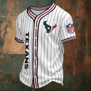 Houston Texans Custom Any Name Waffle Baseball Jersey Gift For Dad AMCCLG003119