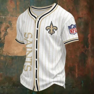 New Orleans Saints Custom Any Name Waffle Baseball Jersey Gift For Dad AMCCLG003129