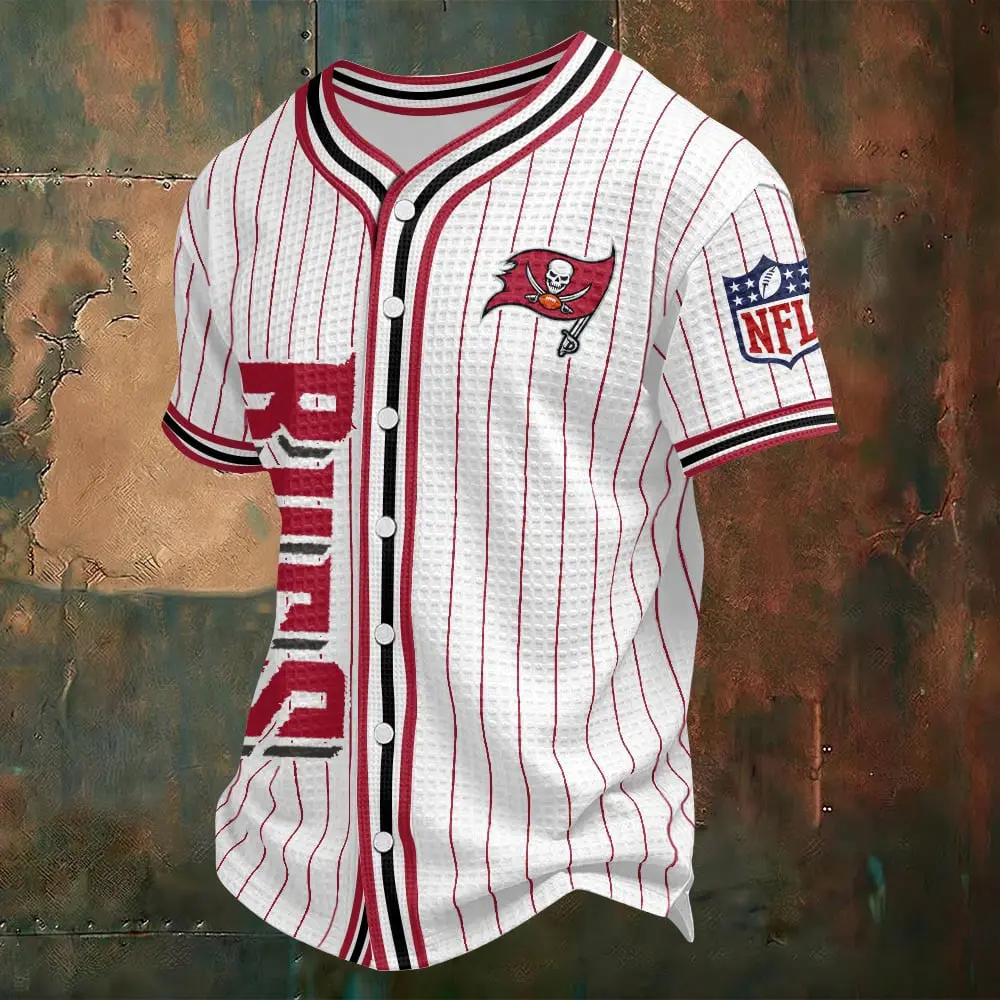 Tampa Bay Buccaneers Custom Any Name Waffle Baseball Jersey Gift For Dad AMCCLG003136